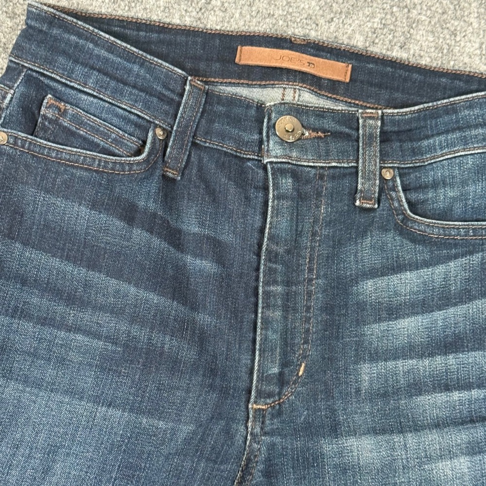 Joe's Jeans High Rise Skinny Ankle Dark Wash Nanatte Denim‎ Jeans 26x27